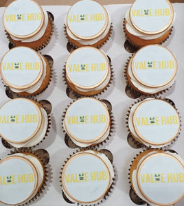 Branded Logo Cupcakes - Nationwide Delivery