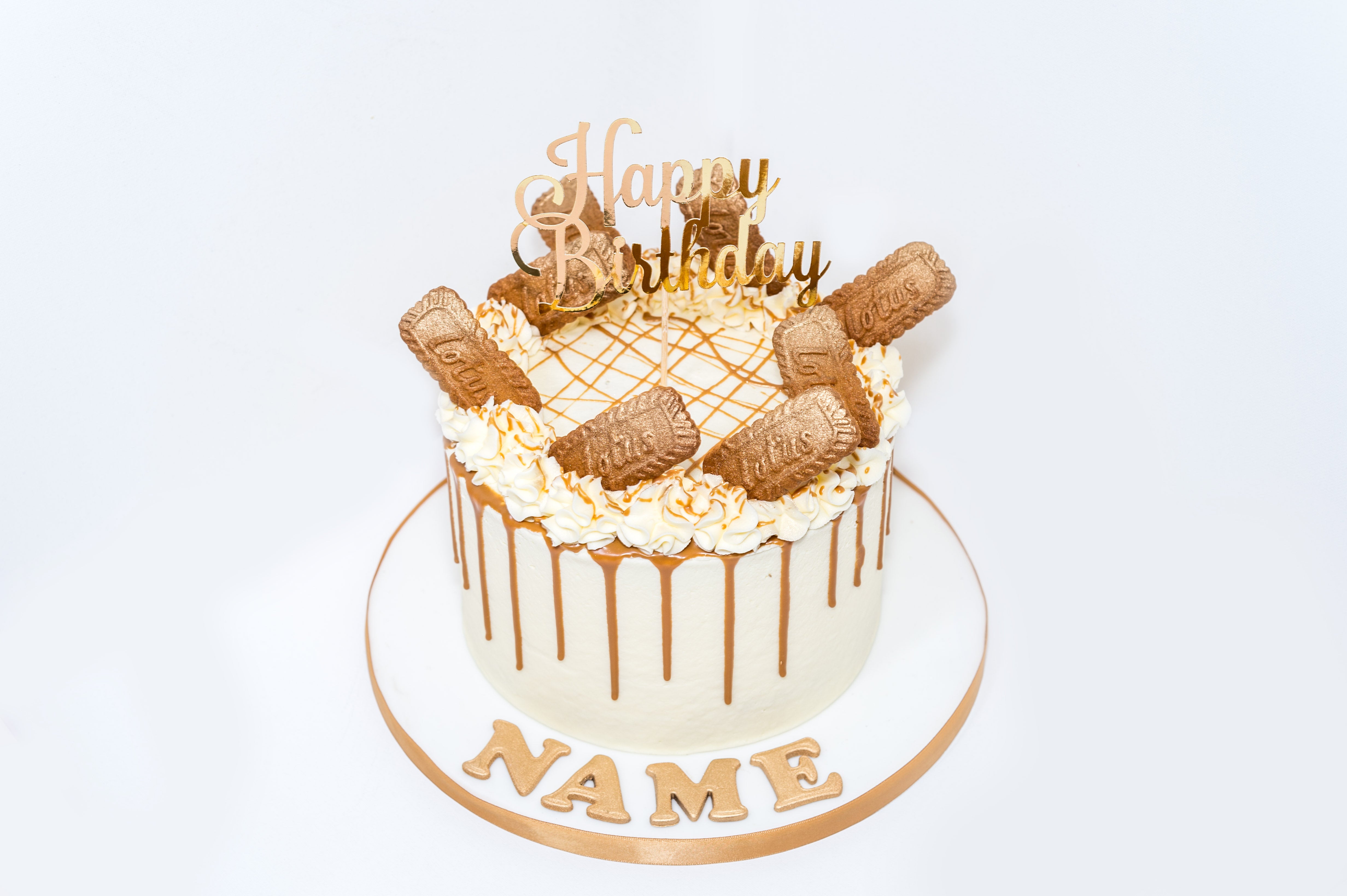 Smores Cake - Recipe & Decorating Tutorial - Lexis Rose